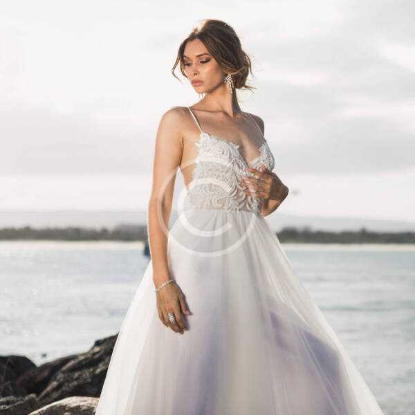 Satin dress - immagine 2