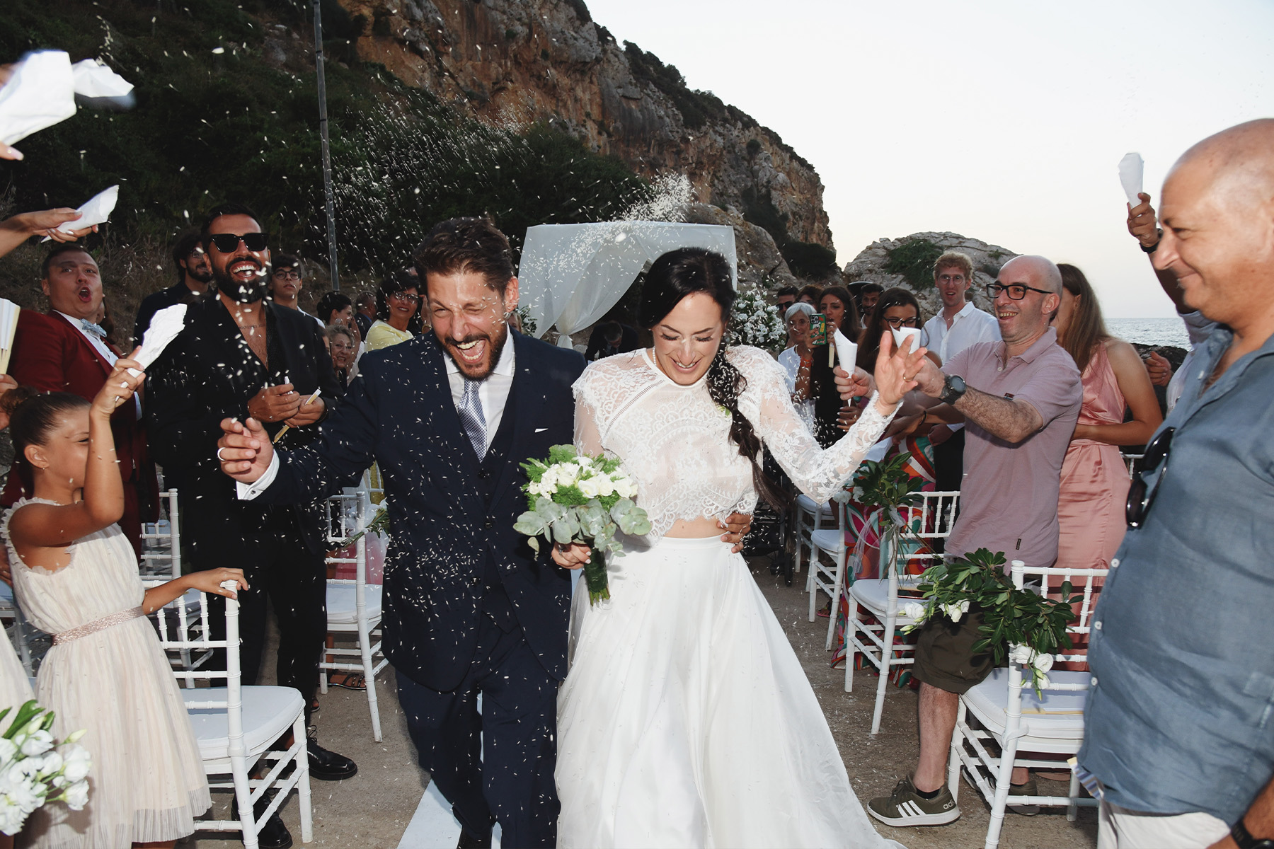 Matrimonio in spiaggia al Sea Club
