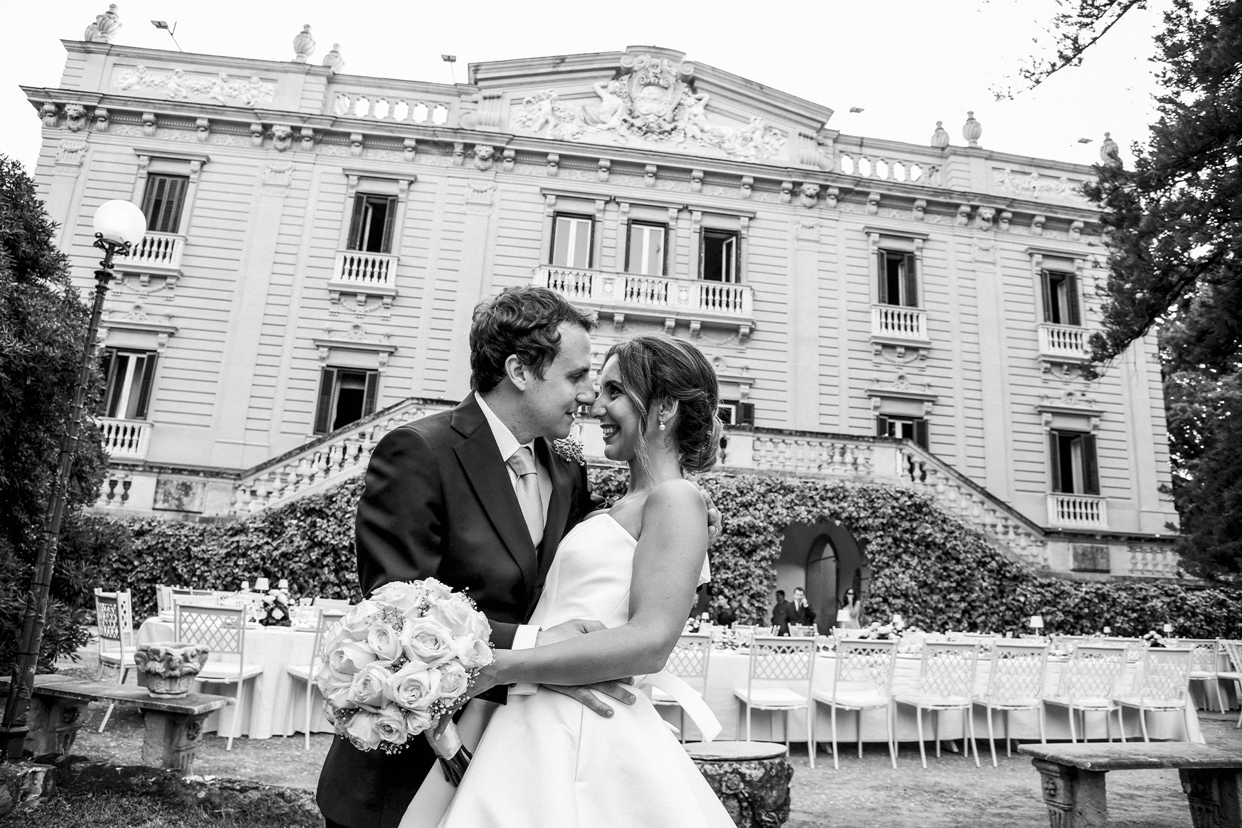 Giorgia e Andrea hanno scelto Marco Guzzo Fotografia per il loro matrimonio in Villa Tasca Palermo.